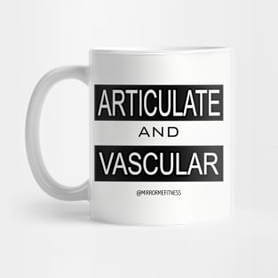 ARTICULATE + VASCULAR | Black Ink Mug